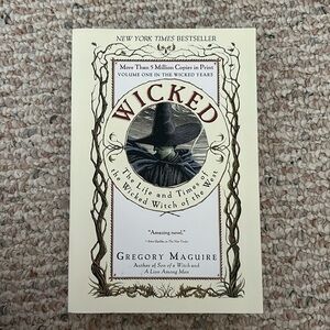 Wicked book by Gregory Maguire